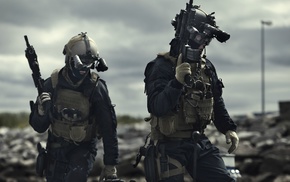 Norwegian Army, tactical, Norway, military, assault rifle, special forces