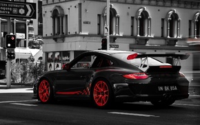 street, Porsche GT3RS, car