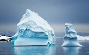 iceberg, sea, Arctic
