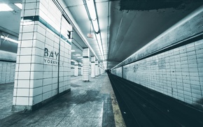 subway, train station
