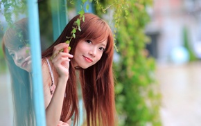 model, girl, Asian