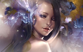 face, anime girls
