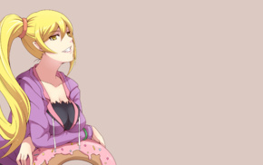 Monogatari Series, blonde, anime girls, long hair, anime, Oshino Shinobu