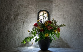 window, flowers