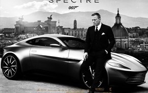 monochrome, Daniel Craig, James Bond, 007