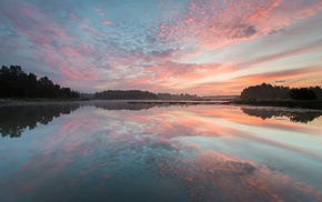 lake, landscape