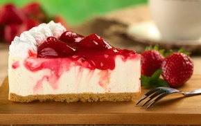 Cheesecake, food