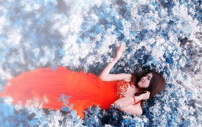 model, girl, Asian