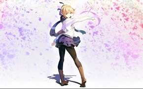 anime girls, Saber, blonde, Fate Series