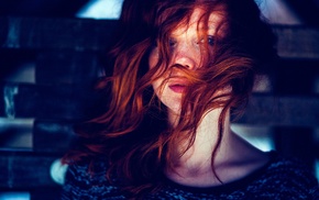 redhead, girl