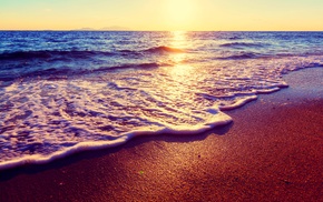 beach, landscape