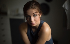 face, portrait, model, girl