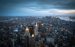 cityscape, city, New York City, building