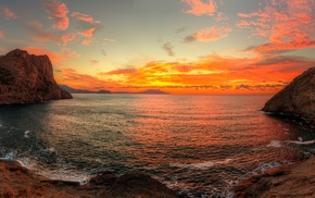 landscape, sea