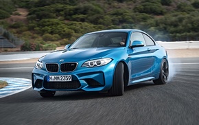 BMW M2, car, race tracks, drift