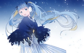 Vocaloid, Hatsune Miku, snow