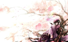 Hatsune Miku, anime girls, anime, cherry blossom, Vocaloid