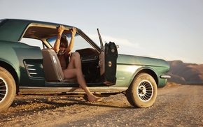 girl with cars, car, feet