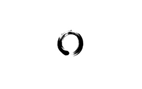 circle, black, ens, minimalism, zen