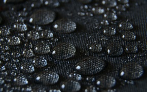 water drops, macro