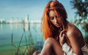 girl, redhead