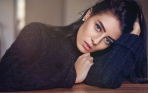 girl, face, portrait