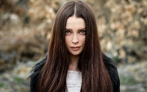 portrait, girl, model