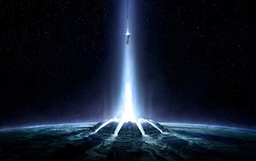 video games, galaxy, space art, space, Halo, artwork