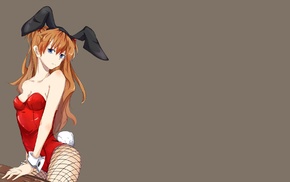 bunny suit, anime girls, Asuka Langley Soryu, Neon Genesis Evangelion, anime