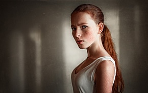 model, Georgiy Chernyadyev, girl, portrait, redhead