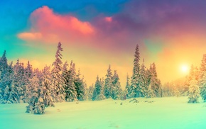 snow
