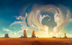 artwork, Tuomas Korpi, landscape