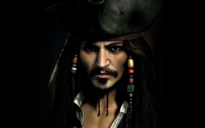 Johnny Depp, Jack Sparrow, Pirates of the Caribbean