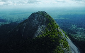 mountain, nature