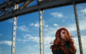 girl, redhead