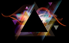 triangle, abstract