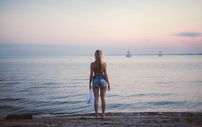 girl outdoors, model, girl