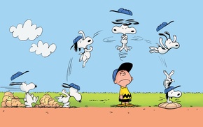 Peanuts comic, artwork
