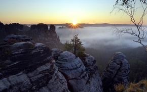 rock, landscape, nature