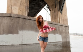 face, redhead