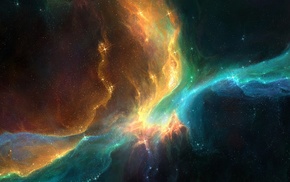 space art, stars, nebula, space