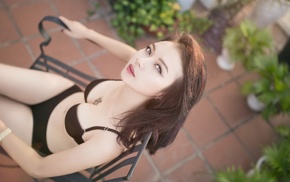 Asian, girl, model