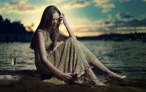 girl, model
