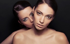 portrait, face, model, girl