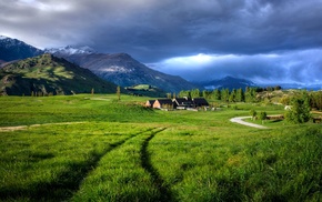 nature, road