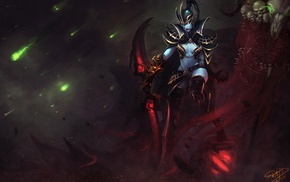 Dota, video games, Queen of Pain, Phantom Assassin, Defense of the ancient