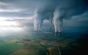 smoke, factory, National Geographic, field, pollution