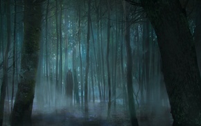horror, forest