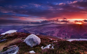 landscape, rock