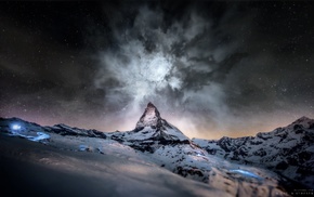 nature, mountain, Matterhorn